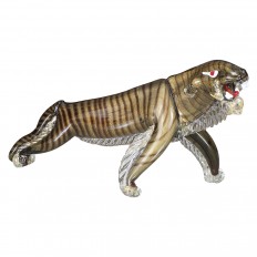 Murano glass tiger sculpture